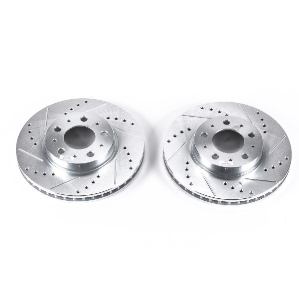 1998-2000 Volvo V70 Disc Brake Rotor Set - Front (Powerstop)