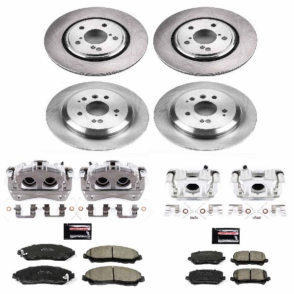 2017-2020 Honda Ridgeline Disc Brake Kit - Front and Rear (Powerstop)