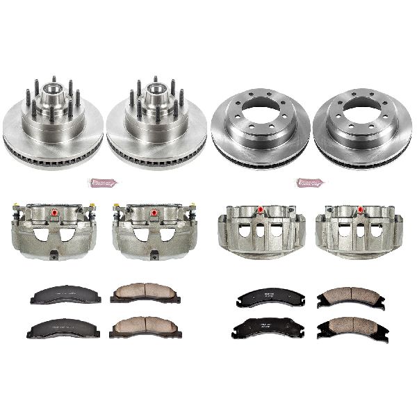 2008-2014 Ford E-150 Disc Brake Kit - Front and Rear (Powerstop)