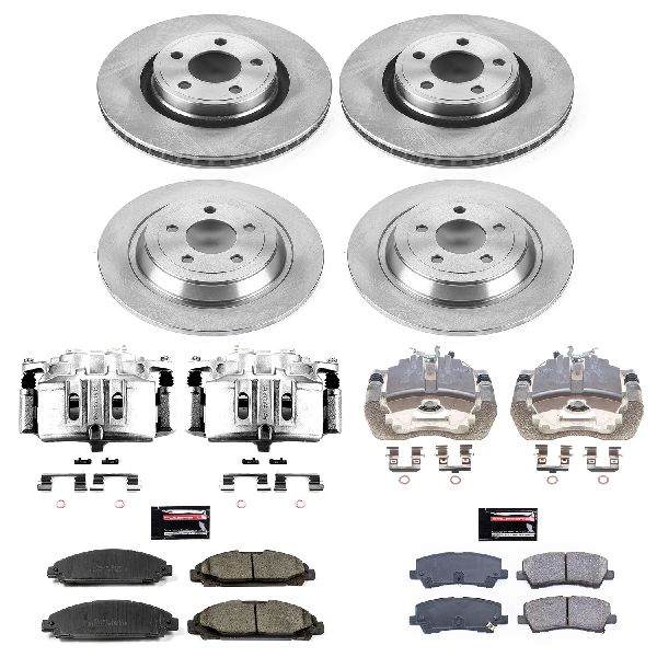 2015-2019 Ford Mustang Disc Brake Kit - Front and Rear (Powerstop)