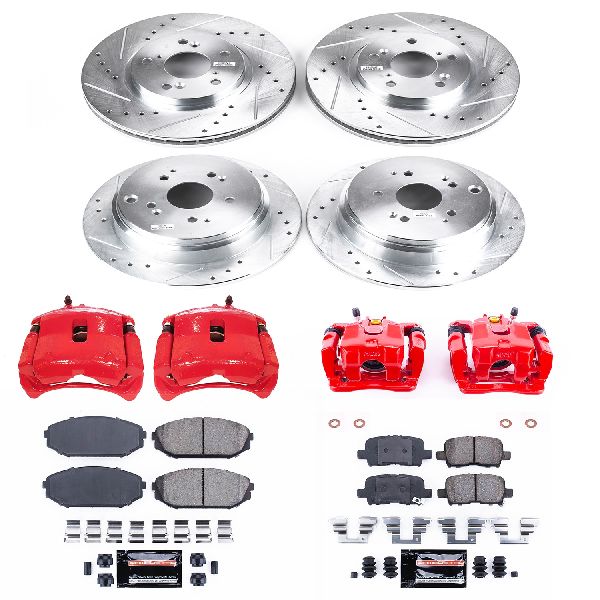 2002-2004 Honda Odyssey Disc Brake Kit - Front and Rear (Powerstop)