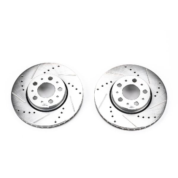 1999-2006 Volvo S80 Disc Brake Rotor Set - Front (Powerstop)
