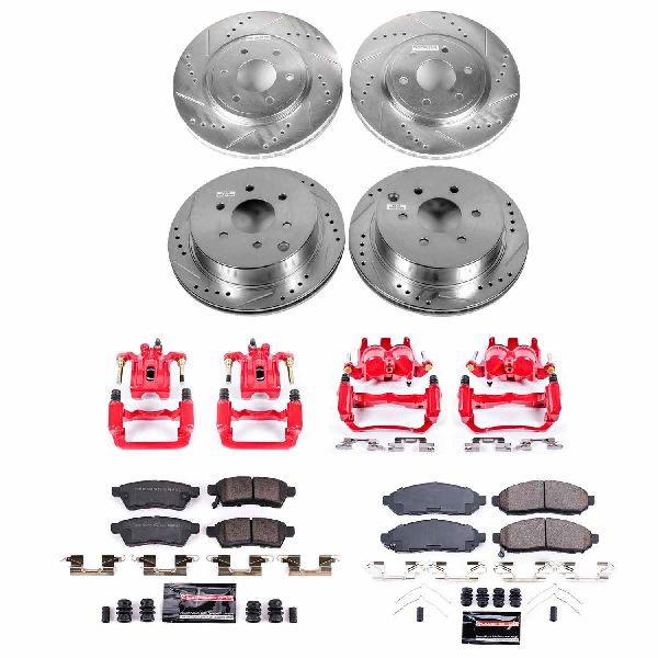 2016-2024 Nissan Frontier Disc Brake Kit - Front and Rear (Powerstop)