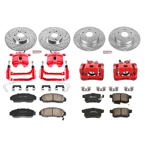 2011-2014 Acura TSX Disc Brake Kit - Front and Rear (Powerstop)