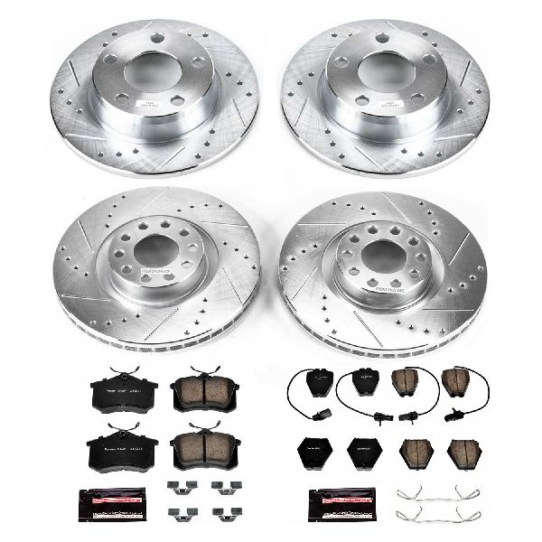 2002-2004 Audi A6 Quattro Disc Brake Kit - Front and Rear (Powerstop)