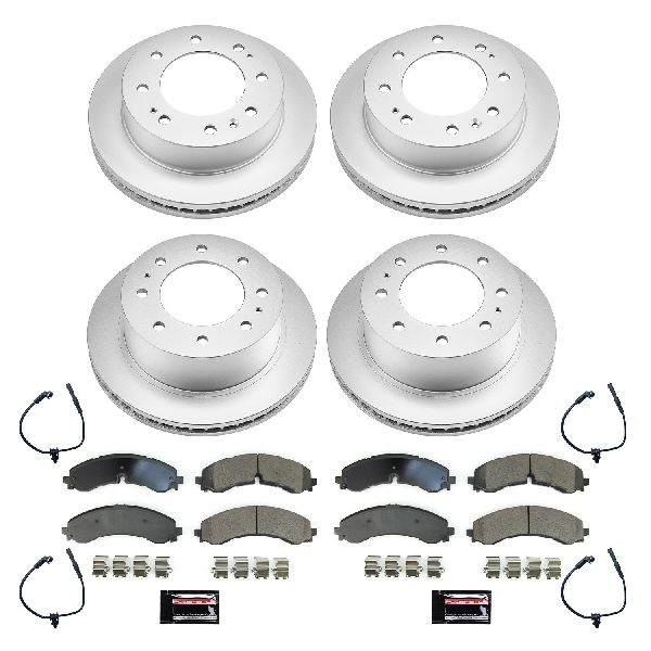 2020-2024 GMC Sierra 2500 HD Disc Brake Kit - Front and Rear (Powerstop)