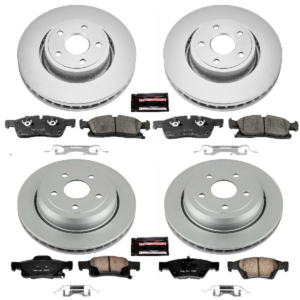 2012-2020 Dodge Durango Disc Brake Kit - Front and Rear (Powerstop)
