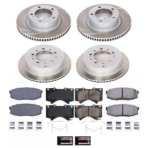 2008-2022 Toyota Sequoia Disc Brake Kit - Front and Rear (Powerstop)