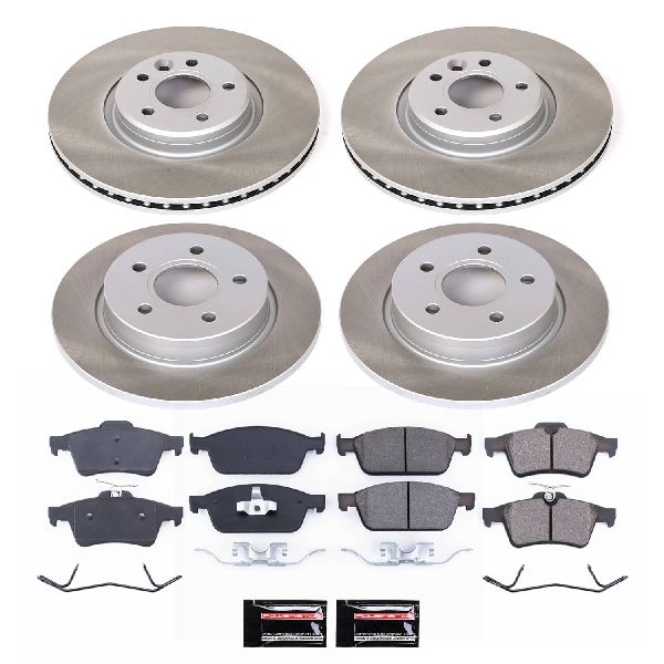 2013-2014 Ford Focus Disc Brake Kit - Front and Rear (Powerstop)