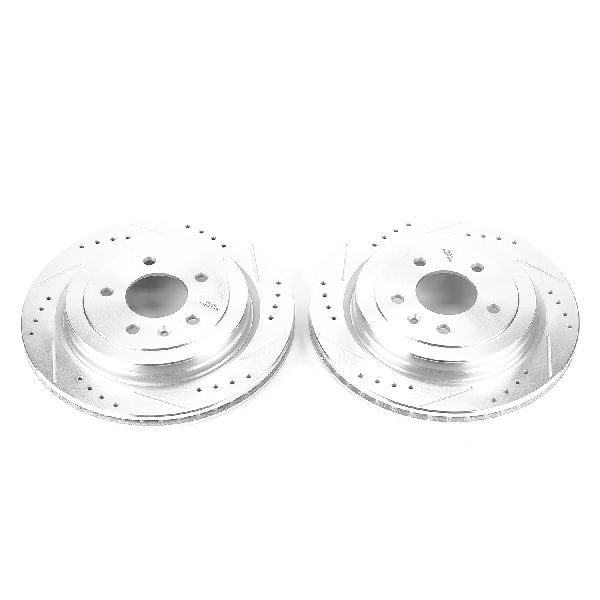2013-2018 Cadillac ATS Disc Brake Rotor Set - Rear (Powerstop)