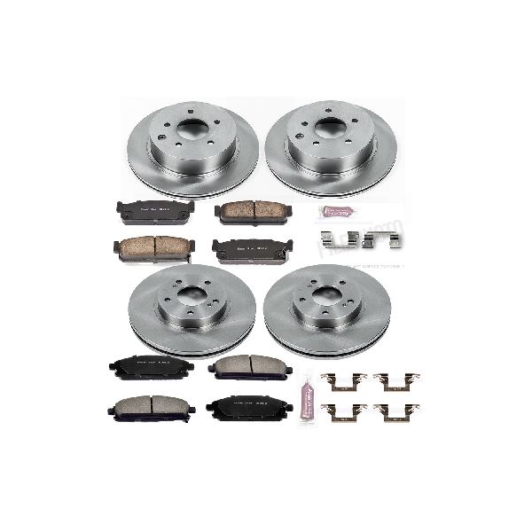 1997-2001 INFINITI Q45 Disc Brake Kit - Front and Rear (Powerstop)