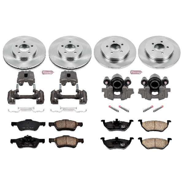 2005-2006 Mazda Tribute Disc Brake Kit - Front and Rear (Powerstop)