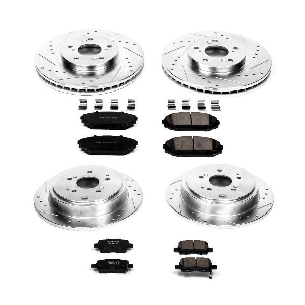 2001-2002 Acura MDX Disc Brake Kit - Front and Rear (Powerstop)