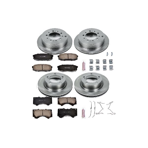 2008-2015 Lexus LX570 Disc Brake Kit - Front and Rear (Powerstop)