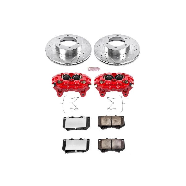 2001-2002 Toyota Sequoia Disc Brake Kit - Front (Powerstop)