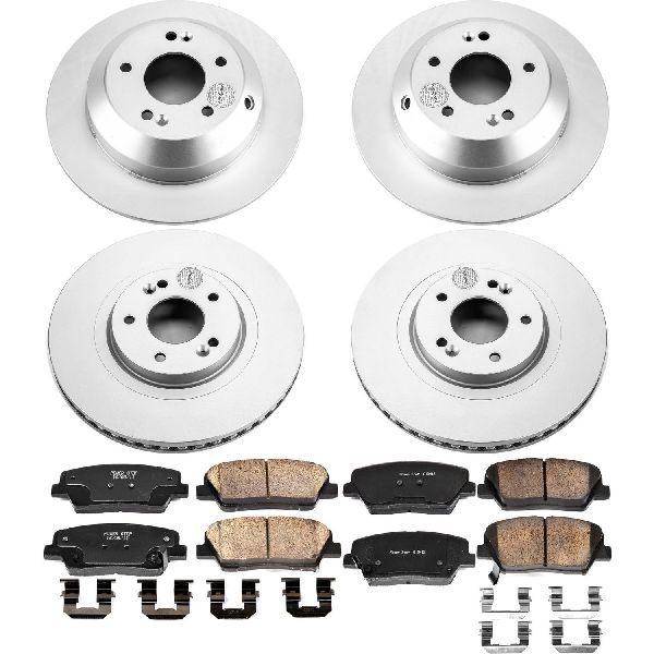 2016-2020 Kia Sorento Disc Brake Kit - Front and Rear (Powerstop)