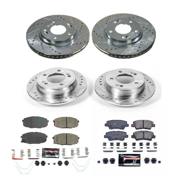 2019-2023 Kia Forte Disc Brake Kit - Front and Rear (Powerstop)