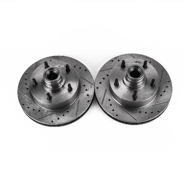 1986-1993 Ford E-150 Econoline Disc Brake Rotor Set - Front (Powerstop)