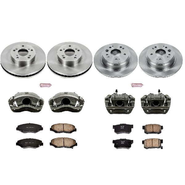 2002-2004 Honda CR-V Disc Brake Kit - Front and Rear (Powerstop)
