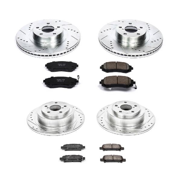 2004-2006 Subaru Baja Disc Brake Kit - Front and Rear (Powerstop)