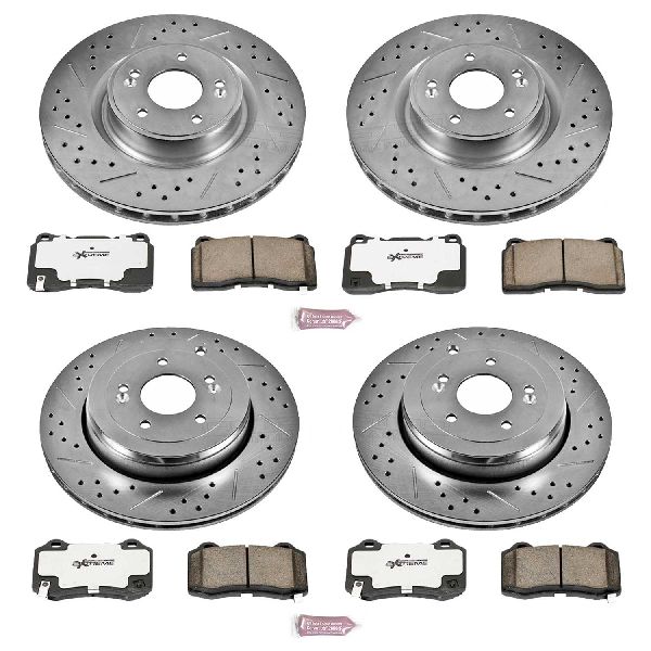2010-2016 Hyundai Genesis Coupe Disc Brake Kit - Front and Rear (Powerstop)