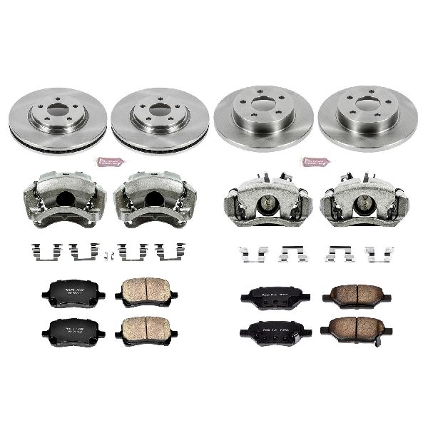 2009-2010 Pontiac G6 Disc Brake Kit - Front and Rear (Powerstop)