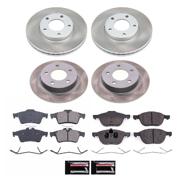 2006-2013 Mazda 3 Disc Brake Kit - Front and Rear (Powerstop)