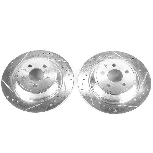 2017-2020 Lincoln Continental Disc Brake Rotor Set - Rear (Powerstop)