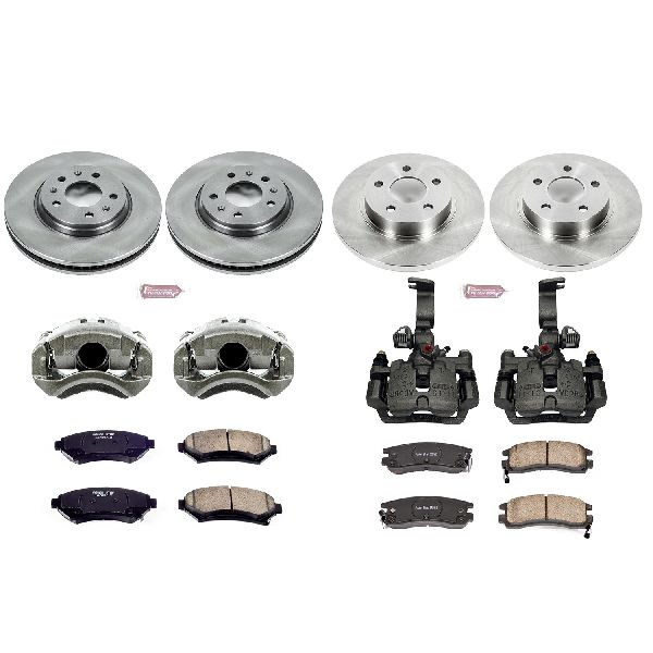 2003-2004 Cadillac Seville Disc Brake Kit - Front and Rear (Powerstop)