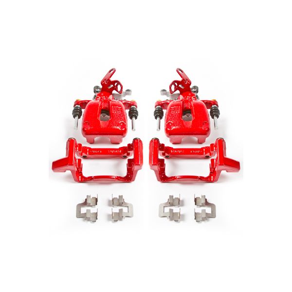 2007-2008 Volkswagen Eos Disc Brake Caliper Set - Rear (Powerstop)
