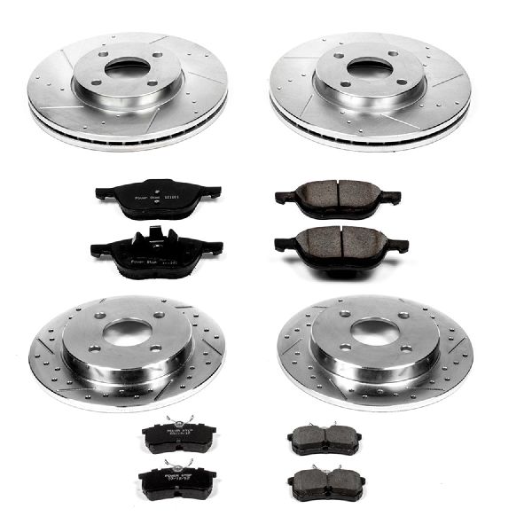 2005-2007 Ford Focus Disc Brake Kit - Front and Rear (Powerstop)