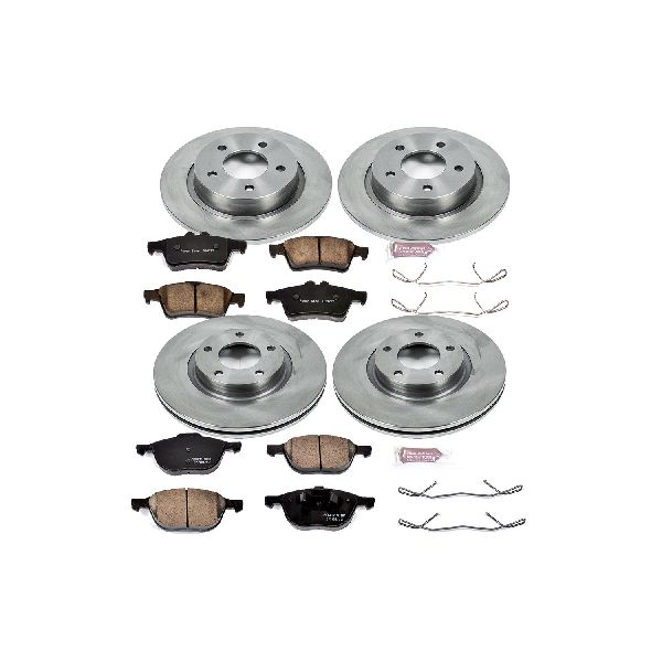2004-2013 Mazda 3 Disc Brake Kit - Front and Rear (Powerstop)