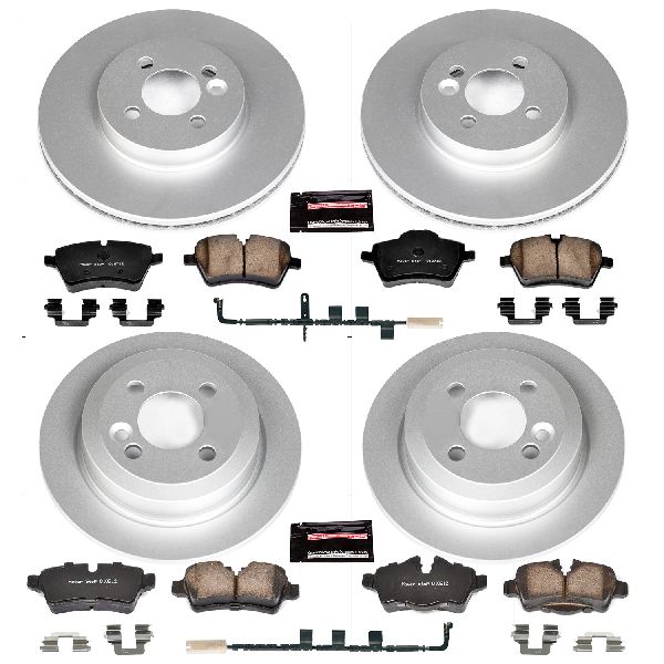 2007-2010 Mini Cooper Disc Brake Kit - Front and Rear (Powerstop)