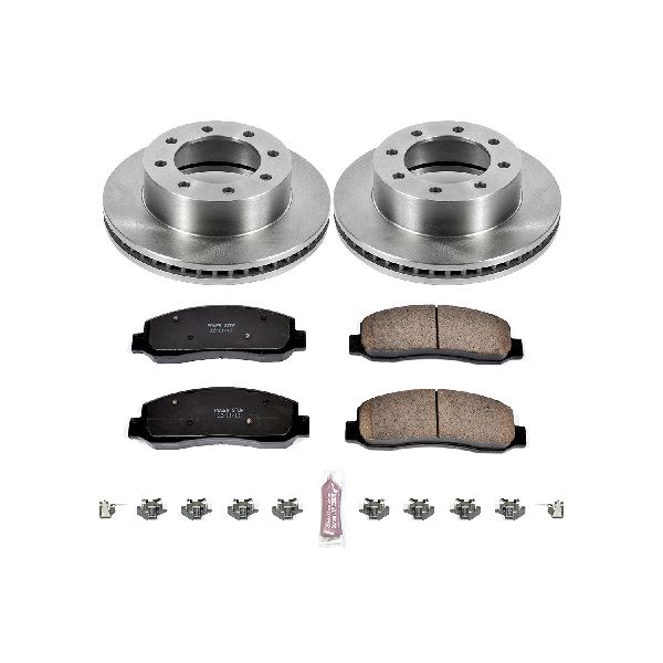 2010-2011 Ford F-350 Super Duty Disc Brake Kit - Front (Powerstop)