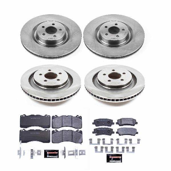 2015-2023 Ford Mustang Disc Brake Kit - Front and Rear (Powerstop)