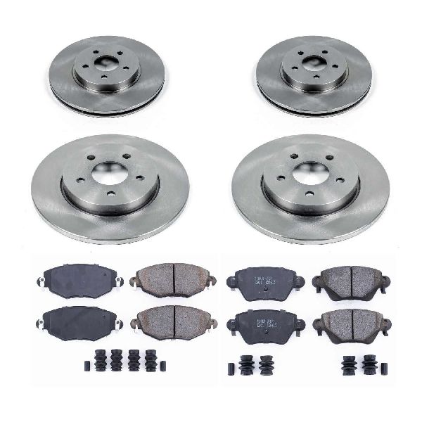 2002-2005 Jaguar X-Type Disc Brake Kit - Front and Rear (Powerstop)