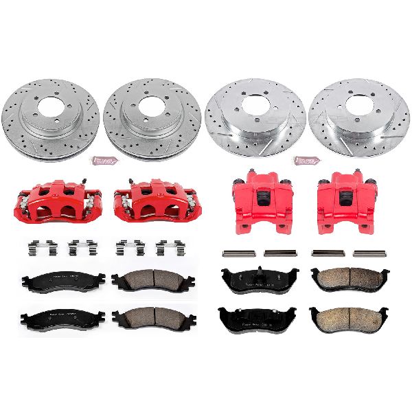 2006 Mercury Mountaineer Disc Brake Kit - Front and Rear (Powerstop)