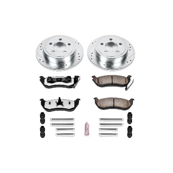 2003-2006 Jeep Wrangler Disc Brake Kit - Rear (Powerstop)