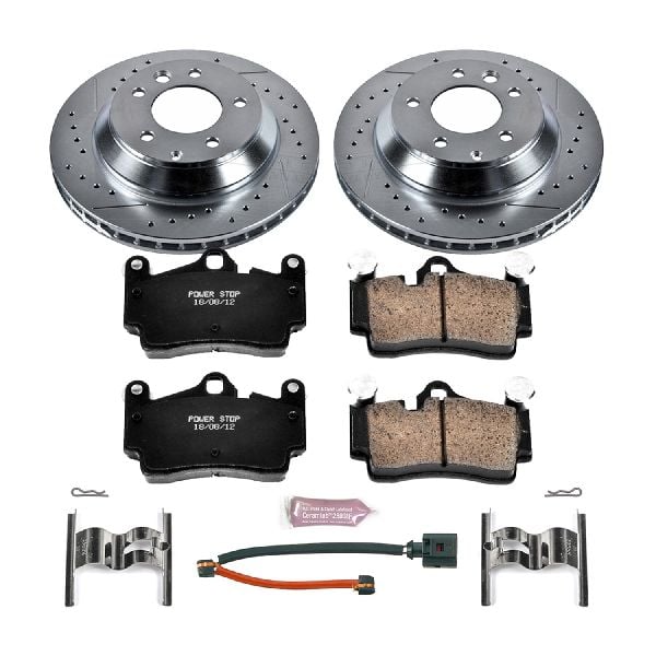 2007-2015 Audi Q7 Disc Brake Kit - Rear (Powerstop)