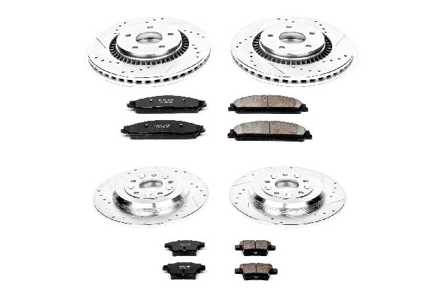 2005-2007 Ford Freestyle Disc Brake Kit - Front and Rear (Powerstop)