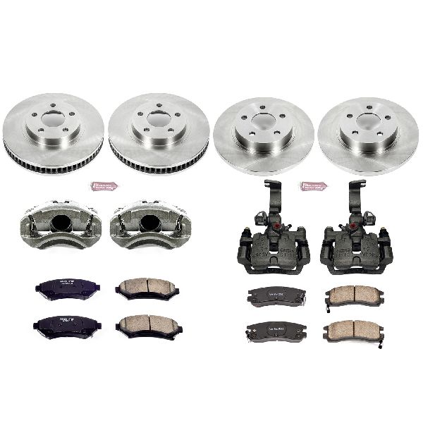2003-2005 Buick Park Avenue Disc Brake Kit - Front and Rear (Powerstop)