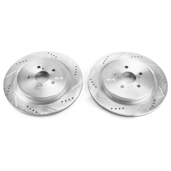 2016-2022 Lexus RX450h Disc Brake Rotor Set - Rear (Powerstop)