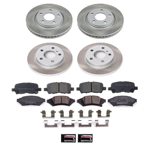 2004 Pontiac Grand Prix Disc Brake Kit - Front and Rear (Powerstop)