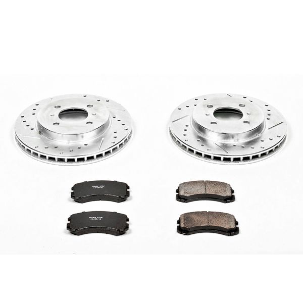 2002-2006 Mitsubishi Lancer Disc Brake Kit - Front (Powerstop)