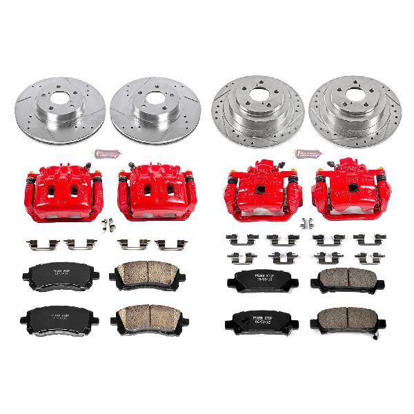 2000-2002 Subaru Legacy Disc Brake Kit - Front and Rear (Powerstop)