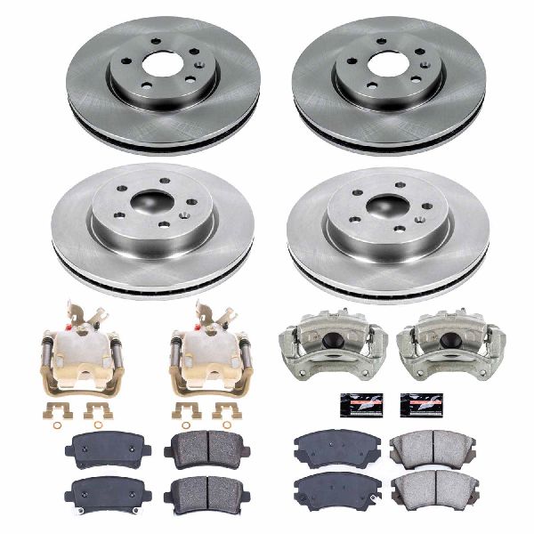 2010-2011 Saab 9-5 Disc Brake Kit - Front and Rear (Powerstop)