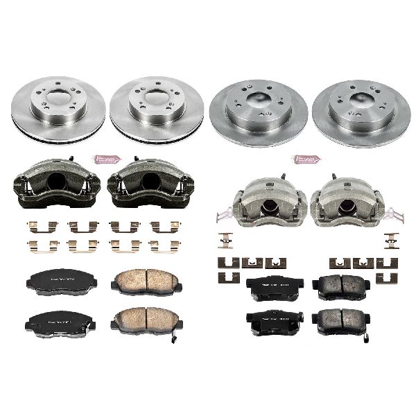 2006-2011 Honda Civic Disc Brake Kit - Front and Rear (Powerstop)