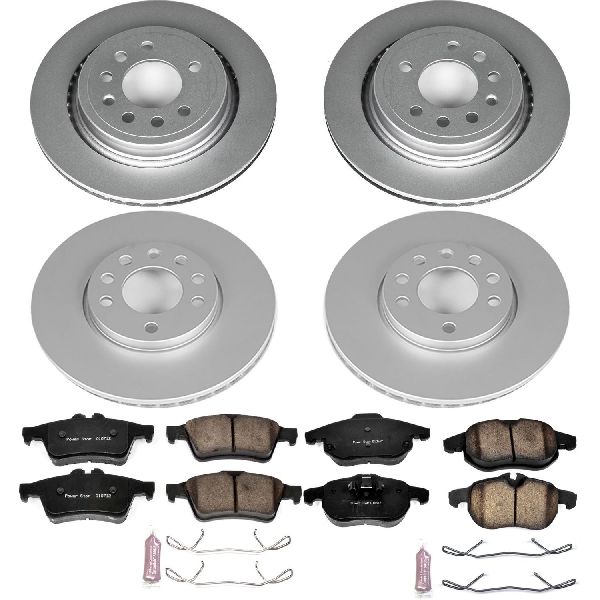 2008-2011 Saab 9-3 Disc Brake Kit - Front and Rear (Powerstop)