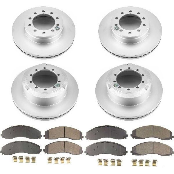 2017-2022 Ford F-550 Super Duty Disc Brake Kit - Front and Rear (Powerstop)