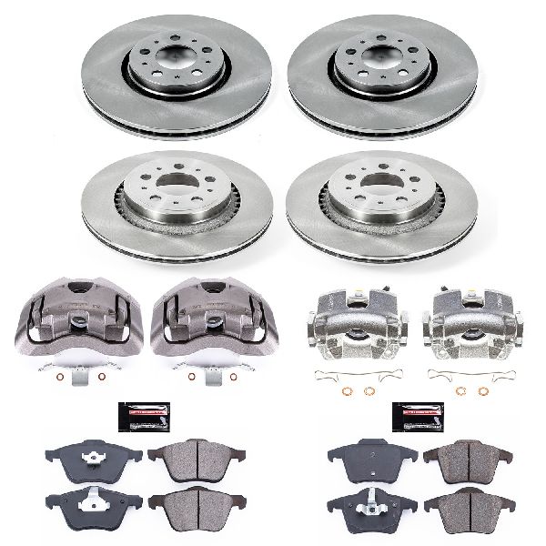 2003-2014 Volvo XC90 Disc Brake Kit - Front and Rear (Powerstop)